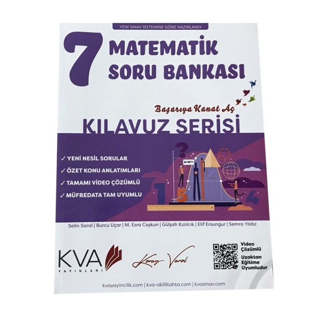 KORAY VAROL 7.Sınıf MATEMATİK Soru Bankası Klavuz Serisi - KORAY VAROL YAYINLARI