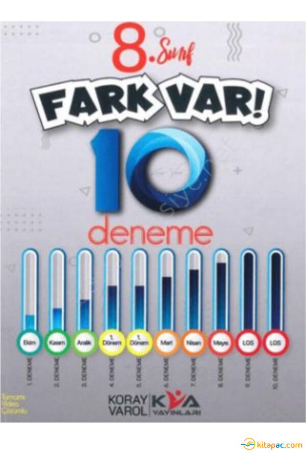 KORAY VAROL 8.Sınıf 10 lu Fark Var Deneme Seti - 1