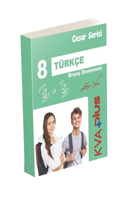 KORAY VAROL 8.Sınıf CESUR SERİSİ TÜRKÇE DENEMELERİ - KORAY VAROL YAYINLARI