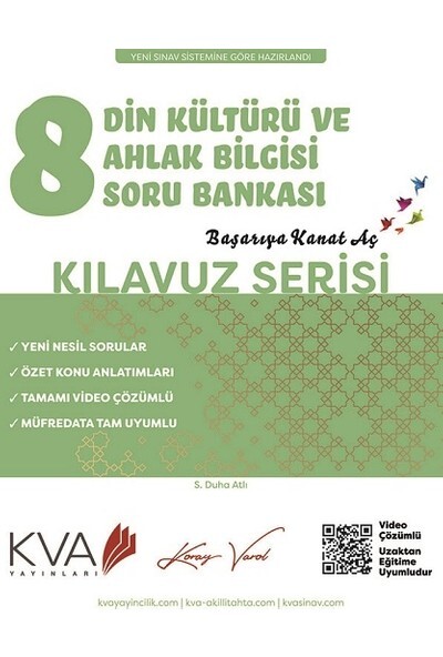 KORAY VAROL 8.Sınıf DİN KÜLTÜRÜ Soru Bankası Klavuz Serisi - KORAY VAROL YAYINLARI