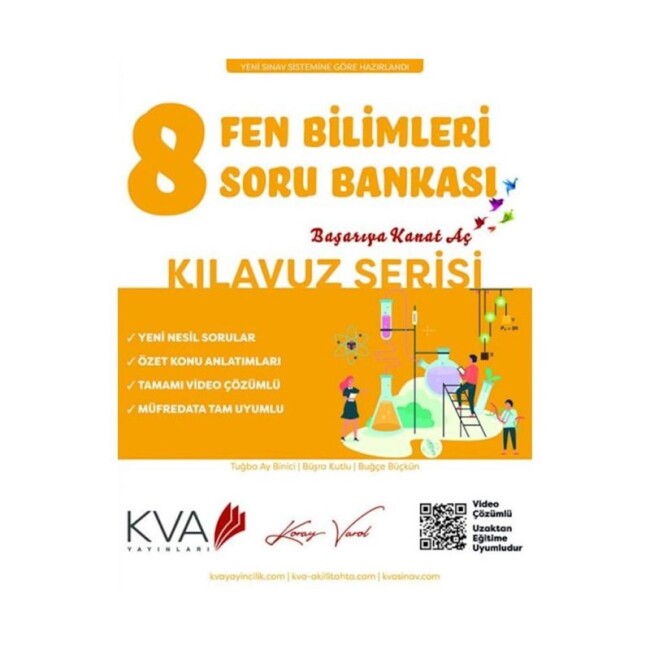 KORAY VAROL 8.Sınıf FEN BİLİMLERİ Soru Bankası Klavuz Serisi - KORAY VAROL YAYINLARI