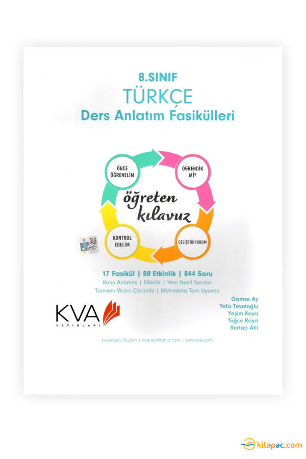 KORAY VAROL 8.Sınıf TÜRKÇE Ders Anlatım Fasikülleri - 1