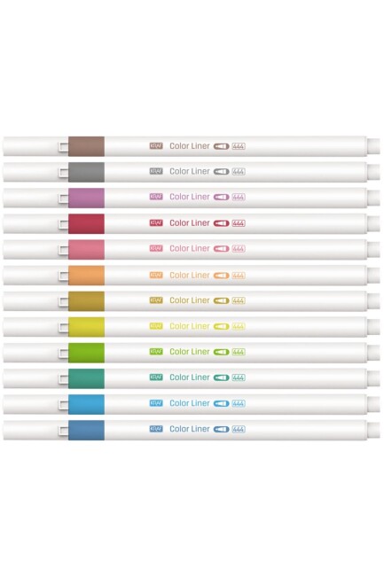 KRAF 12 Renk COLOR LİNER KALEM 0,5mm.444 - KRAF
