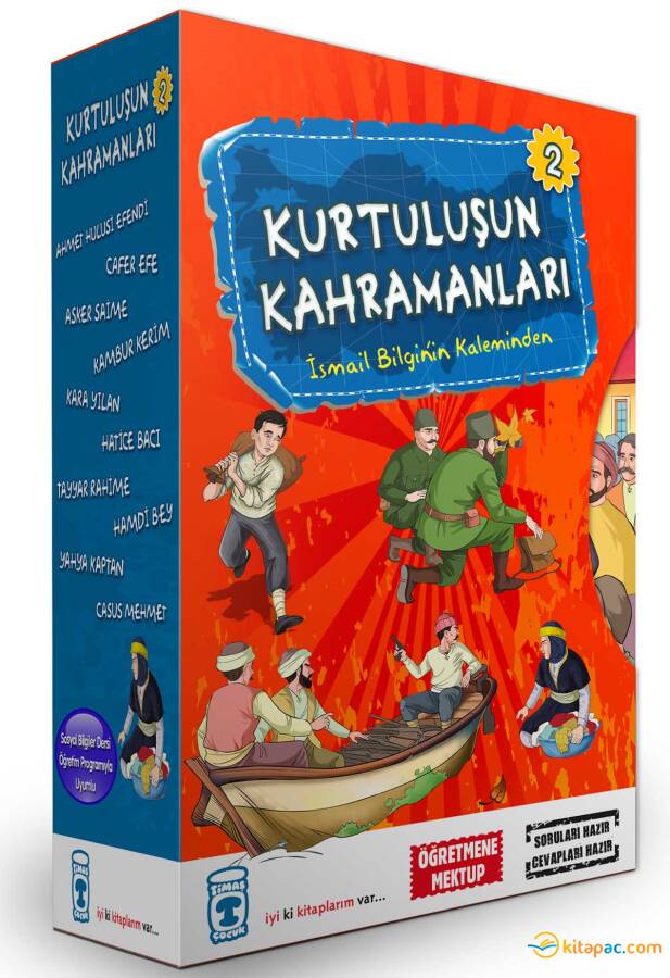 KURTULUŞUN KAHRAMANLARI 2 SET - 10 KİTAP - 1