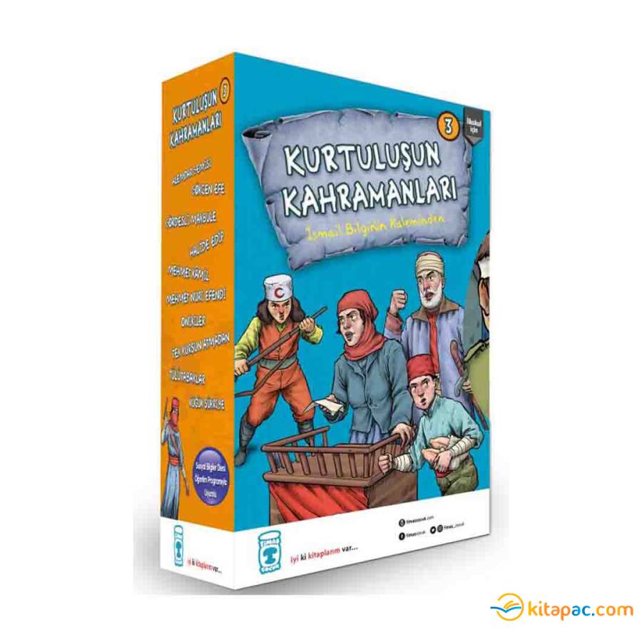 KURTULUŞUN KAHRAMANLARI 3 SET - 10 KİTAP - 1