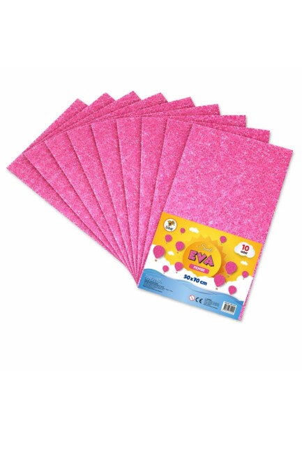 LİNO 50X70 SİMLİ EVA 2MM 10 LU PAKET - PEMBE - LİNO
