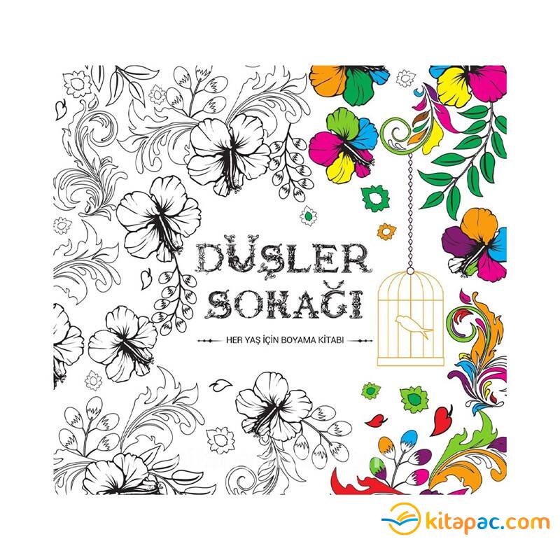 MANDALA - DÜŞLER SOKAĞI - HER YAŞ İÇİN BOYAMA KİTABI - 1