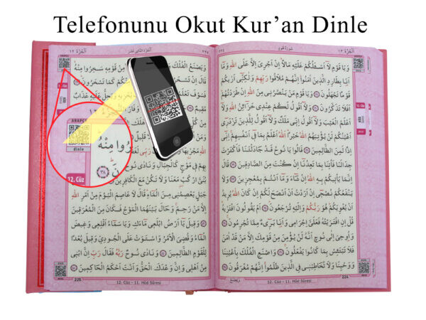 MERVE KUR AN-I KERİM HAFIZ BOY - Pembe (14x20) - 4