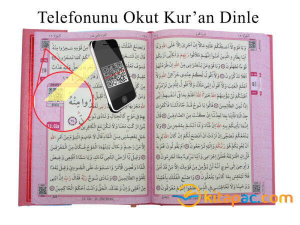 MERVE KUR AN-I KERİM HAFIZ BOY - Pembe (14x20) - 4