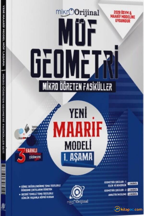 ORİJİNAL MİKRO GEOMETRİ MAARİF MODEL 1.AŞAMA MÖF - 1