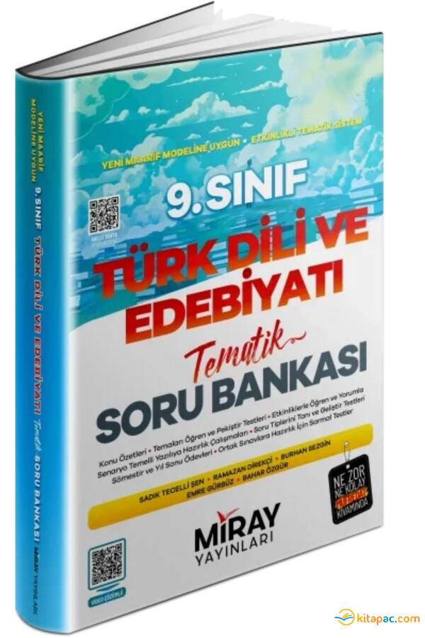 MİRAY 9.Sınıf ÜRK DİLİ VE EDEBİYATI TEMATİK SORU BANKASI - 1
