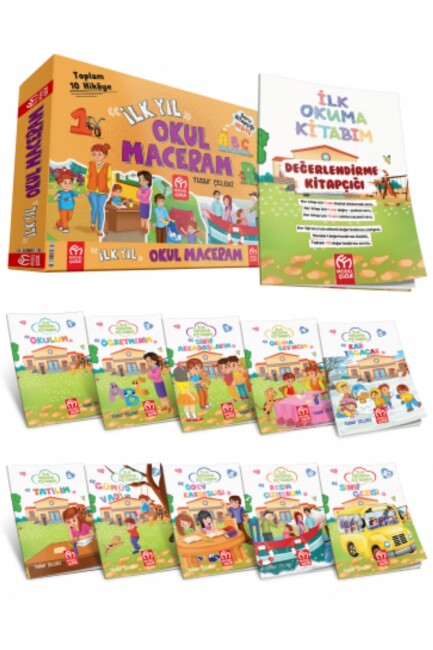 MODEL 1.Sınıf İLK YIL OKUL MACERAM HİKAYE SERİSİ - MODEL YAYINLARI