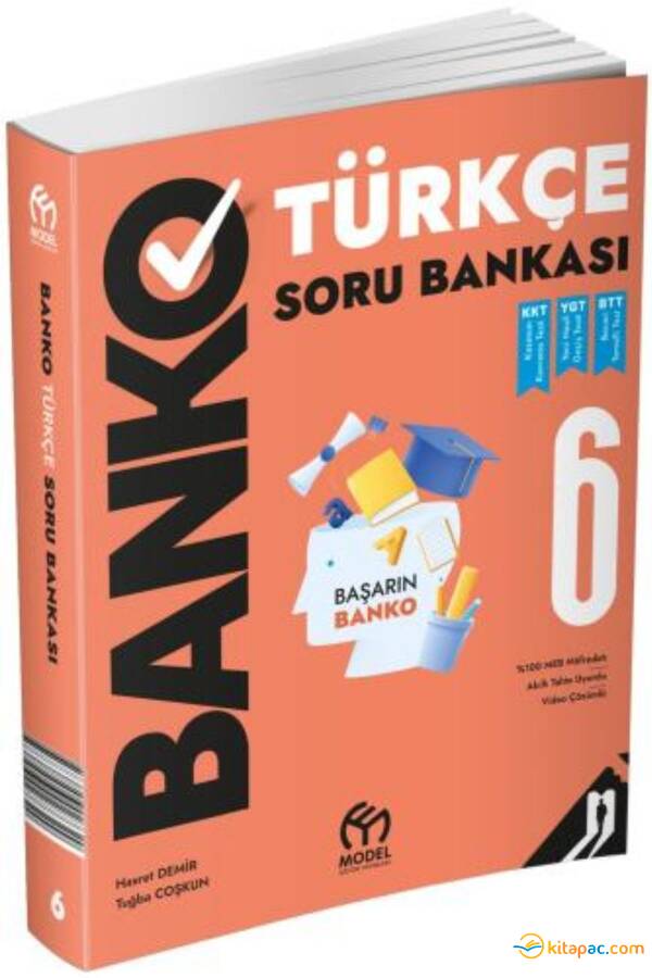 MODEL 6.Sınıf TÜRKÇE BANKO Soru Bankası - 1