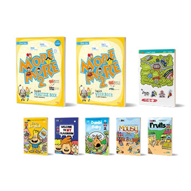 MORE&MORE 2.SINIF PRACTICE BOOK + WORKBOOK & SKILLS BOOK + READERS (3 LÜ SET) - MORE MORE