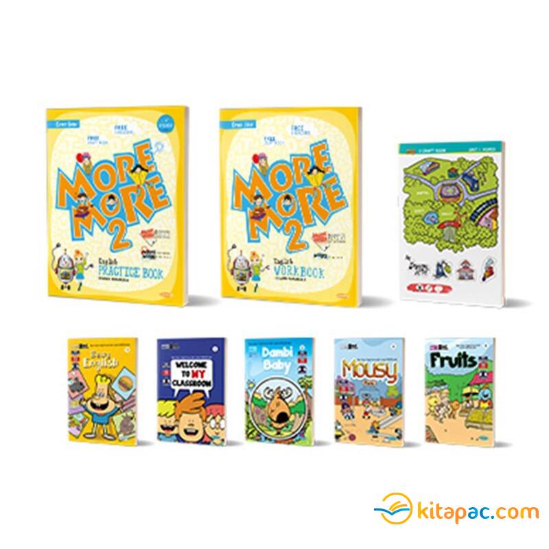 MORE&MORE 2.SINIF PRACTICE BOOK + WORKBOOK & SKILLS BOOK + READERS (3 LÜ SET) - 1