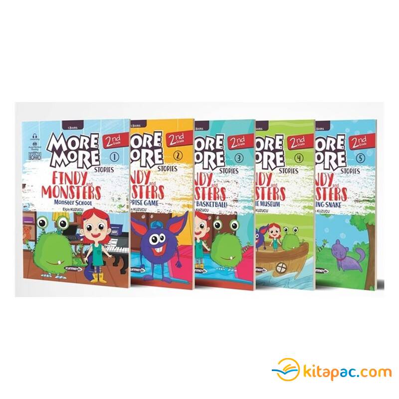 MORE & MORE 2.Grade HİKAYE SETİ KUTULU - 5 Kitap - 1