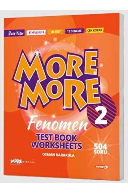 MORE&MORE TEST BOOK WORKSHEETS - MORE MORE