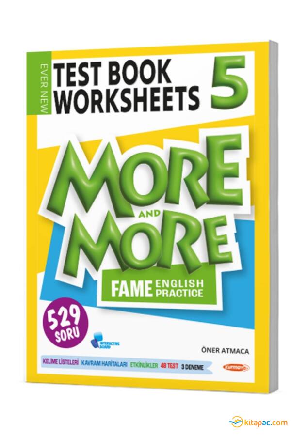 MORE&MORE 5.SINIF TEST BOOK WORKSHEETS - 1