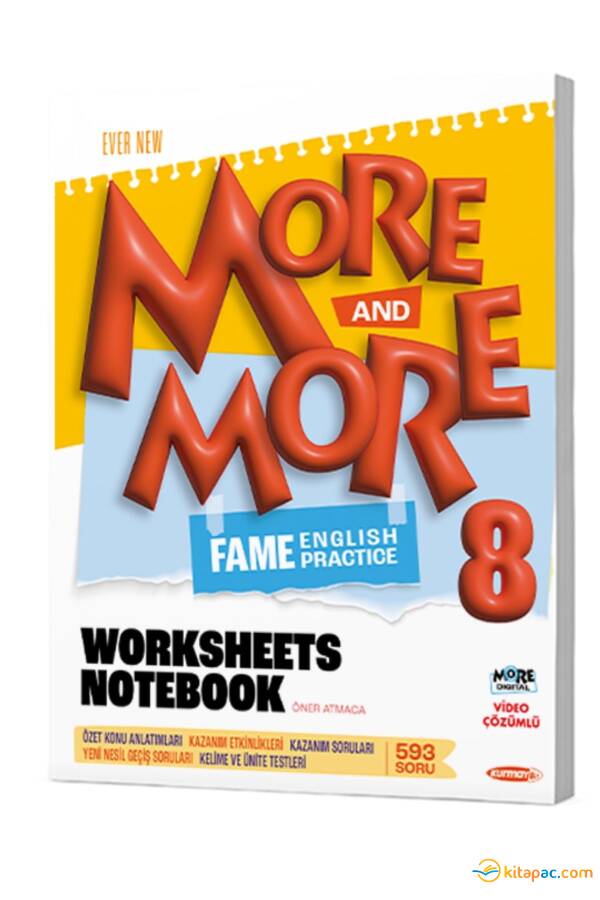 MORE&MORE 8.SINIF WORKSHEETS NOTEBOOK - 1