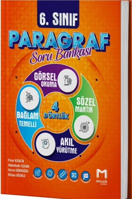 MOZAİK 6.SINIF PARAGRAF SORU BANKASI - MOZAİK YAYINLARI