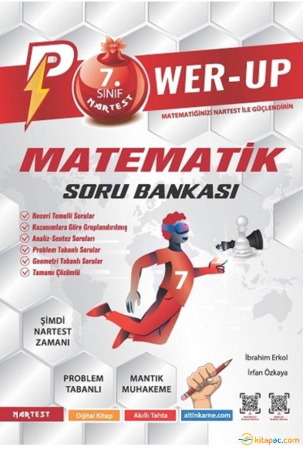 NARTEST 7.Sınıf POWER-UP MATEMATİK Soru Bankası - 1