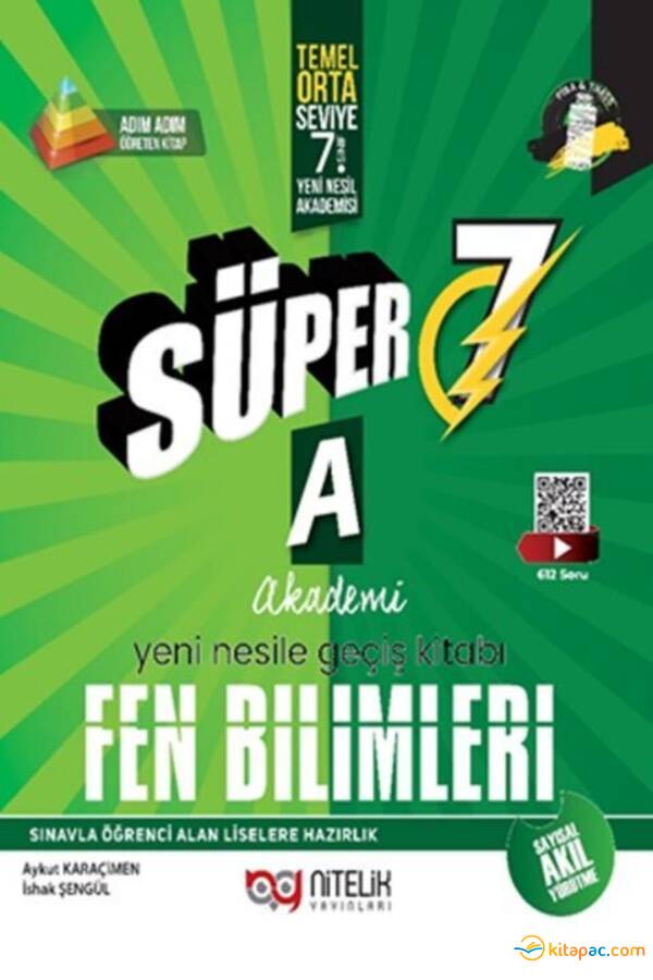 NİTELİK 7.Sınıf FEN BİLİMLERİ - A YENİ NESİLE GEÇİŞ KİTABI - 1