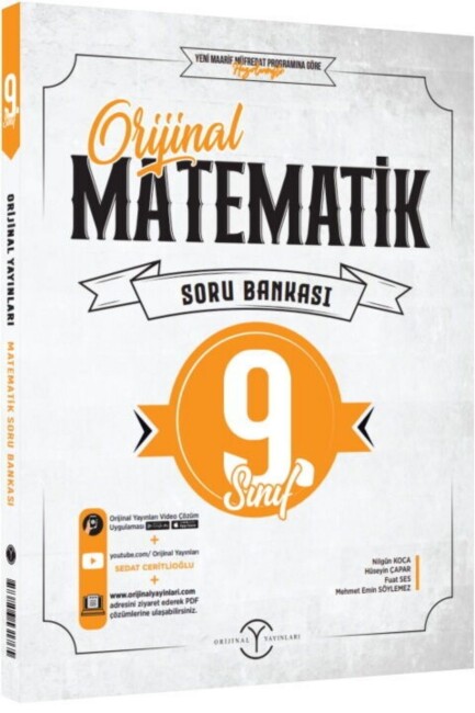 ORİJİNAL 9.Sınıf MATEMATİK SORU BANKASI - ORİJİNAL YAYINLARI