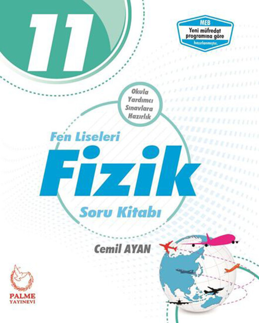 PALME 11.Sınıf FİZİK Soru Kitabı Fen Liseleri İçin - PALME YAYINLARI