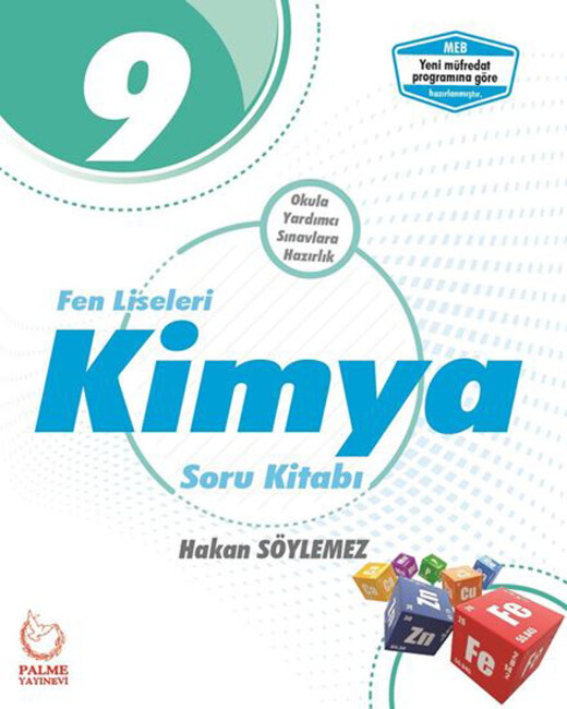 PALME 9.Sınıf KİMYA Fen Liseleri İçin Soru Bankası - PALME YAYINLARI