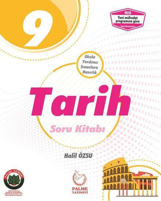 PALME 9.Sınıf TARİH Soru Bankası - PALME YAYINLARI