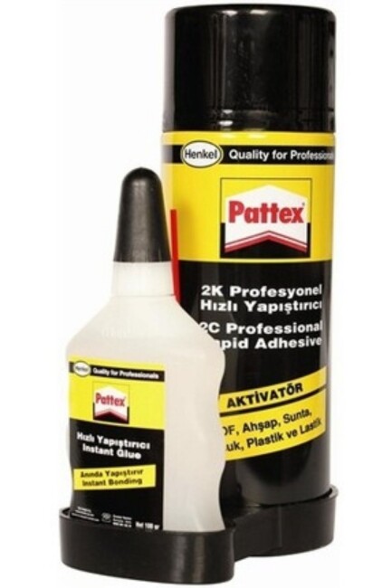 PATTEX HIZLI YAPIŞTIRICI 200 ml + 50 gr - PATTEX