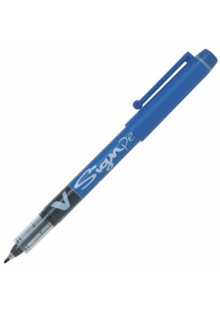 PİLOT İMZA KALEMİ V-SIGNPEN KALEM SW-VSP-L - MAVİ - PILOT