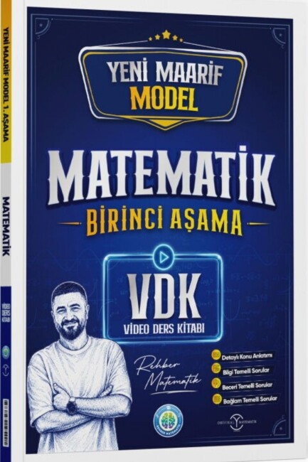 REHBER MATEMATİK MAARİF 1.AŞAMA MATEMATİK VİDEO DERS KİTABI - REHBER MATEMATİK