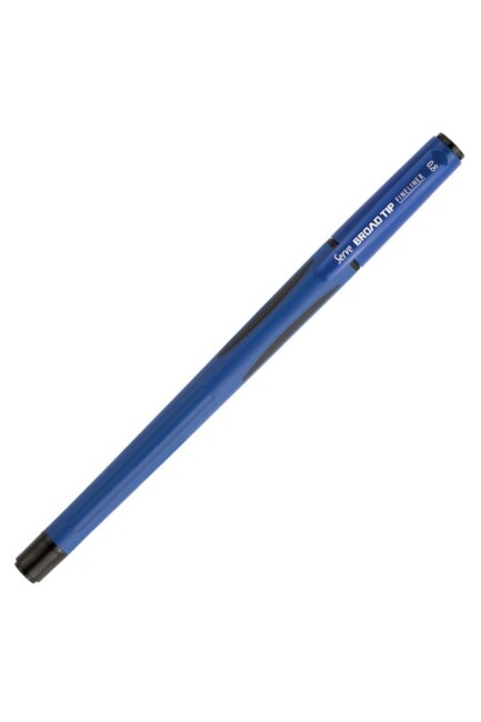 SERVE BROAD TİP FINELINER Koyu Mavi - SERVE
