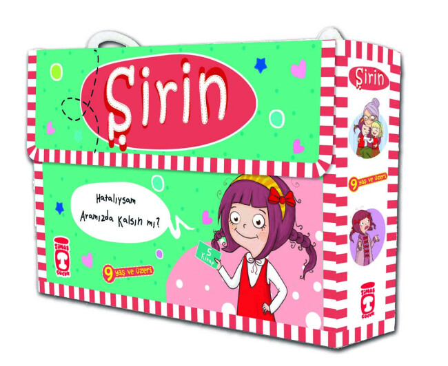 ŞİRİN İŞ BAŞINDA-2 / 9+yaş -5 KİTAP - TİMAŞ YAYINLARI
