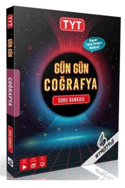 STRATEJİ TYT COĞRAFYA GÜN GÜN SORU BANKASI - STRATEJİ YAYINLARI