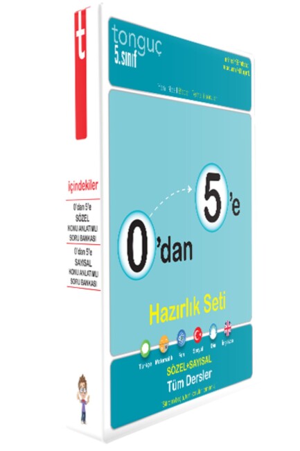 TONGUÇ 0 DAN 5 E KONU ANLATIMLI SORU BANKASI SETİ - TONGUÇ YAYINLARI