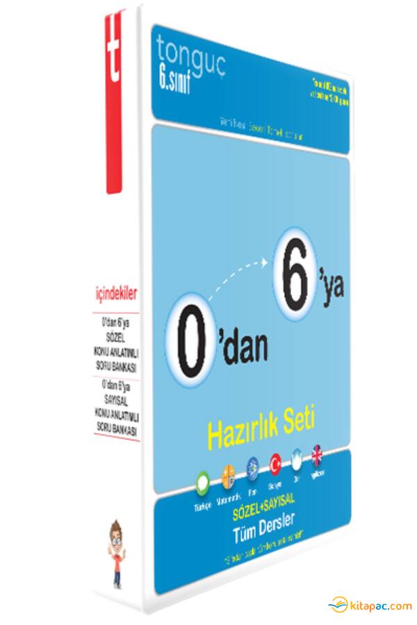 TONGUÇ 0 DAN 6 YA KONU ANLATIMLI SORU BANKASI SETİ - 1