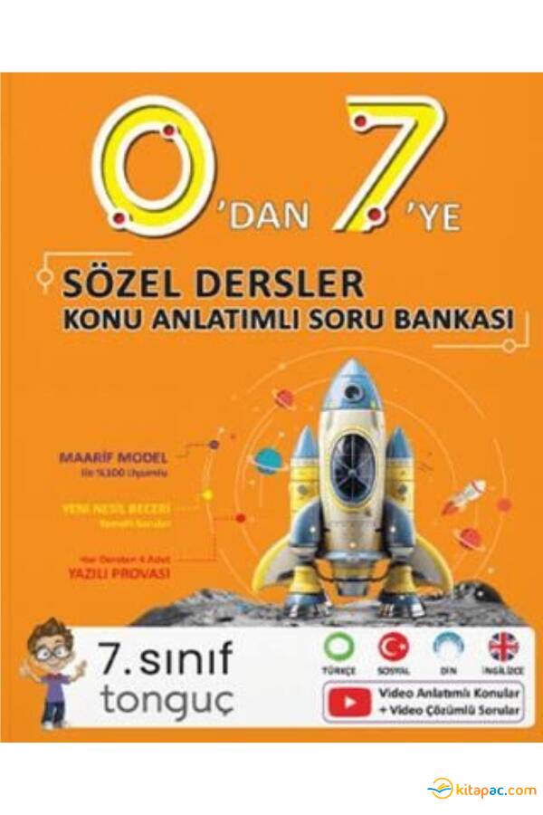 TONGUÇ 0 DAN 7 YE SÖZEL KONU ANLATIMLI SORU BANKASI - 1