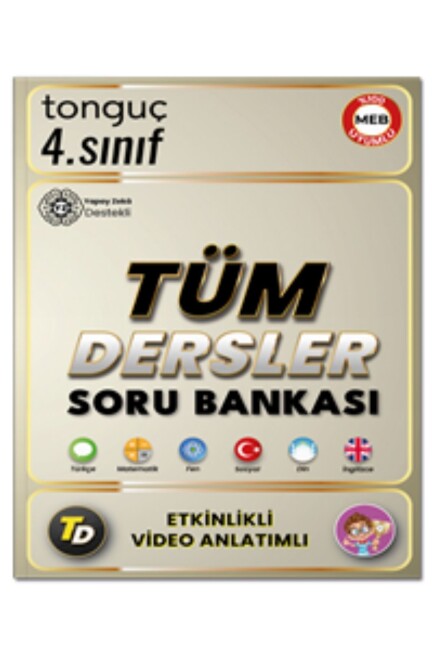 TONGUÇ 4.Sınıf TÜM DERSLER SORU BANKASI - TONGUÇ YAYINLARI