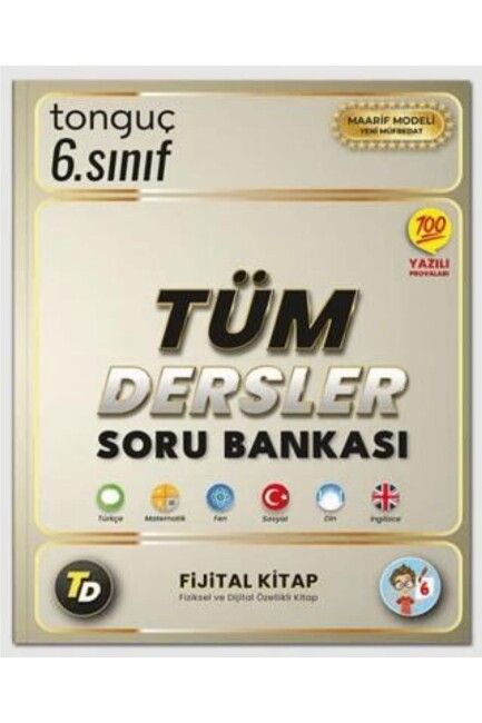 TONGUÇ 6.SINIF TÜM DERSLER SORU BANKASI - TONGUÇ YAYINLARI