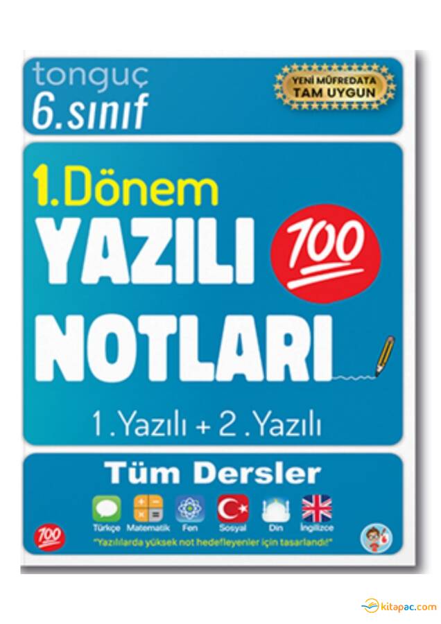 TONGUÇ 6.SINIF YAZILI NOTLARI 1.DÖNEM 1 VE 2.YAZILI - 1
