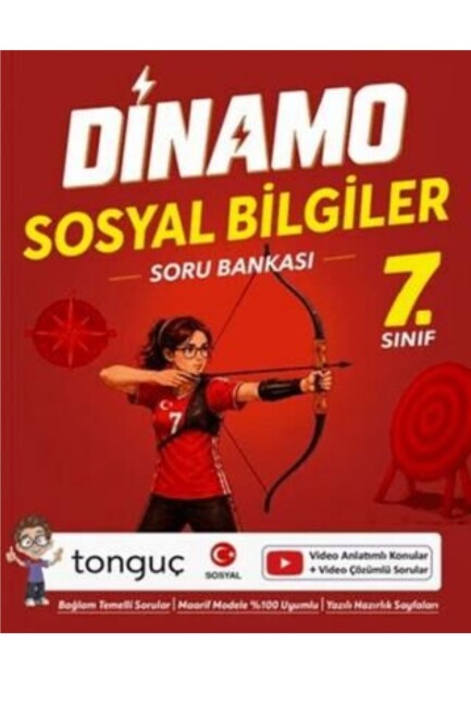 TONGUÇ 7.SINIF DİNAMO SOSYAL BİLGİLER SORU BANKASI - TONGUÇ YAYINLARI