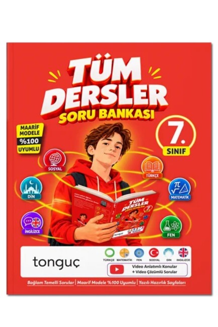 TONGUÇ 7.Sınıf TÜM DERSLER SORU BANKASI - TONGUÇ YAYINLARI