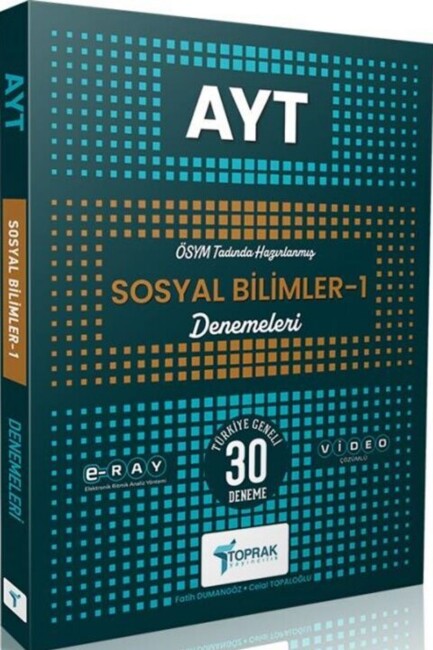 TOPRAK AYT SOSYAL BİLİMLER 1 DENEME - TOPRAK YAYINCILIK