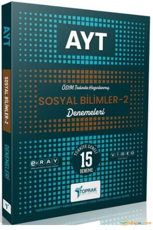 TOPRAK AYT SOSYAL BİLİMLER 2 DENEME - 1