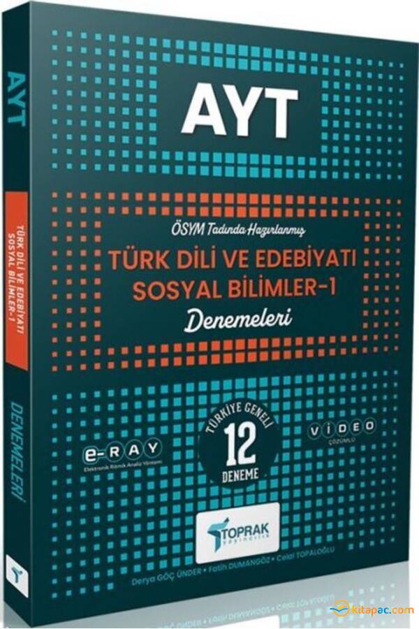TOPRAK AYT TÜRK DİLİ VE EDEB.SOSYAL BİLİMLER 1 DENEMELERİ - 1