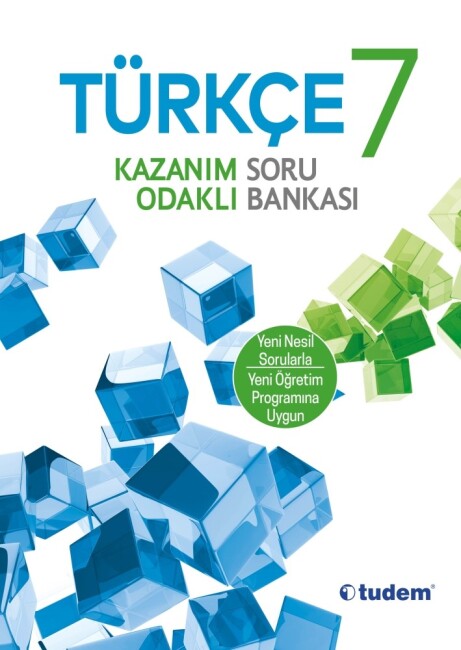 TUDEM 7.Sınıf TÜRKÇE K.O.Soru Bankası - TUDEM EĞİTİM YAYINLARI