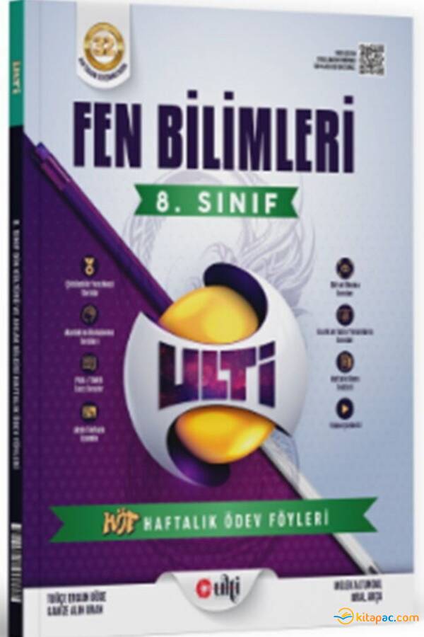 ULTİ 8.SINIF FEN BİLİMLERİ HAFTALIK ÖDEV FÖYLERİ - 1