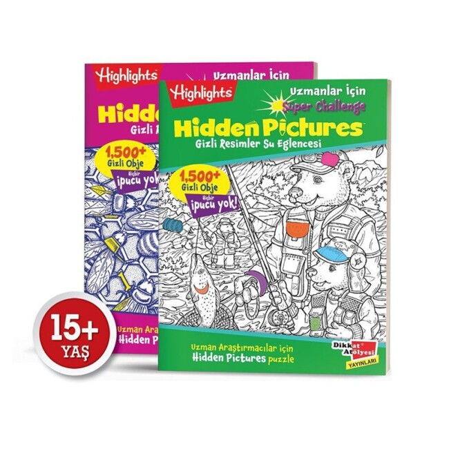 UZMANLAR İÇİN HİDDEN PİCTURES (2 li SET) - 2